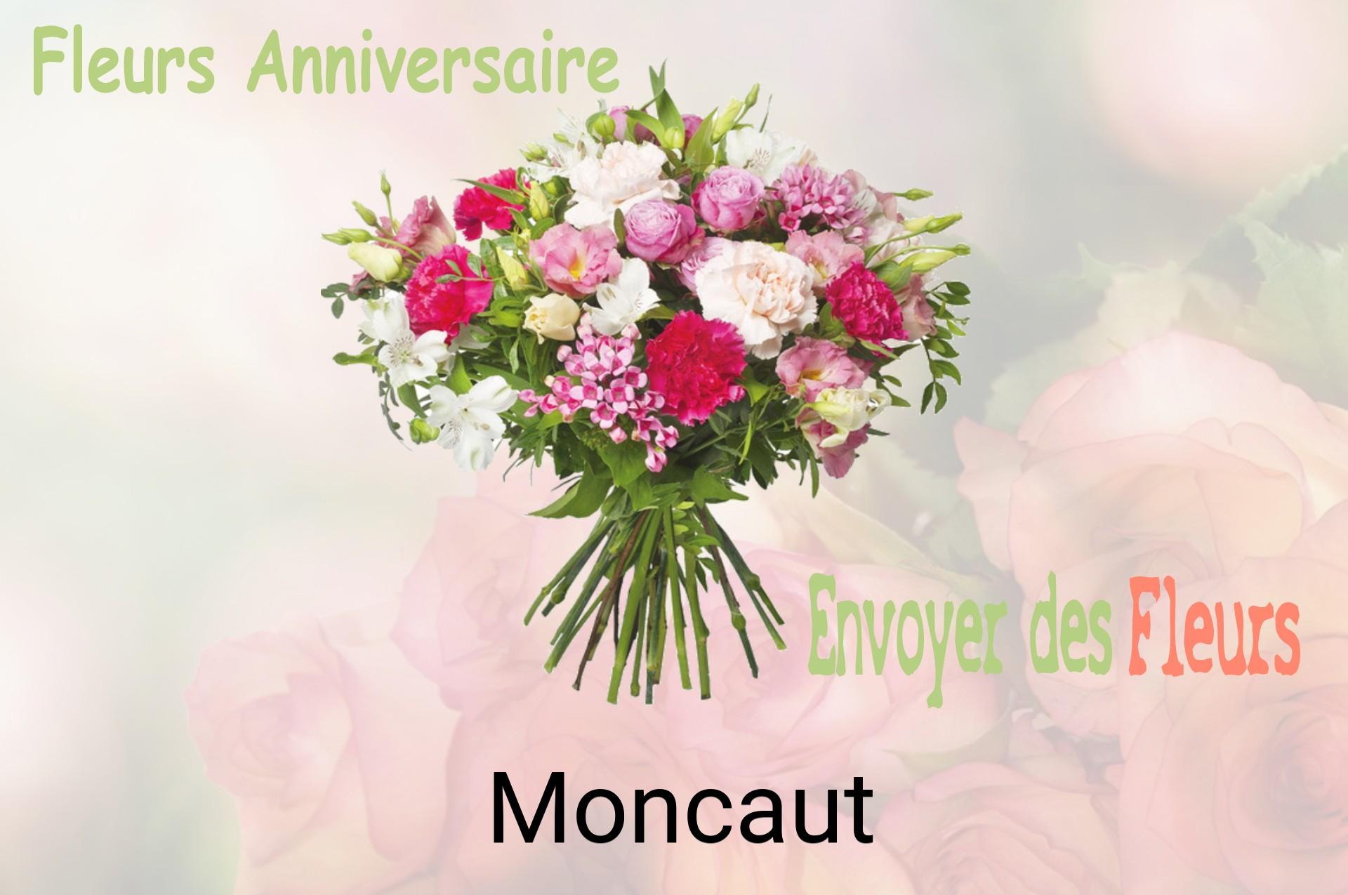 Bouquet de fleurs d’anniversaire livré à Moncaut