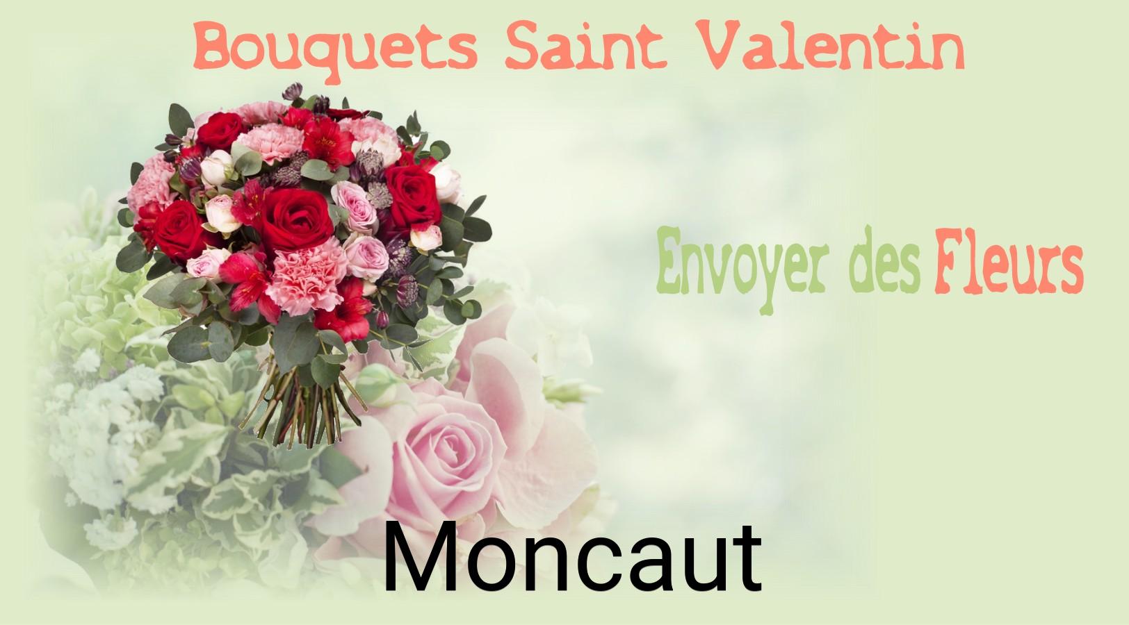 Roses de Saint-Valentin livrées à Moncaut